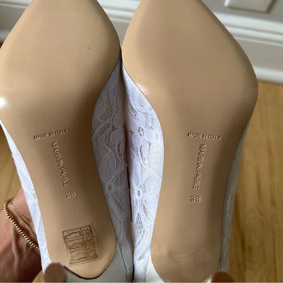 MARION PARKE Eleanor 85 Pointed Toe Pumps - Picture 7 of 12